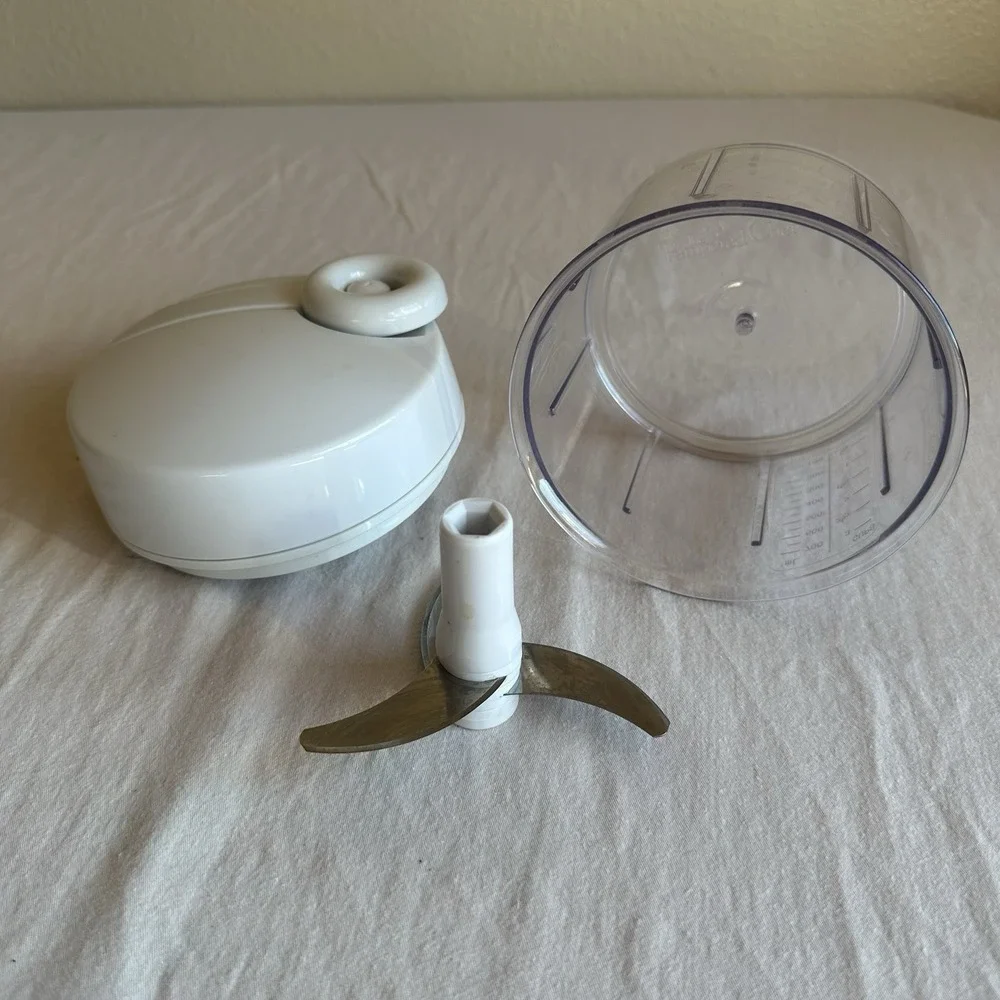 Pampered Chef Manual Food Processor #2581 In Original Box‎